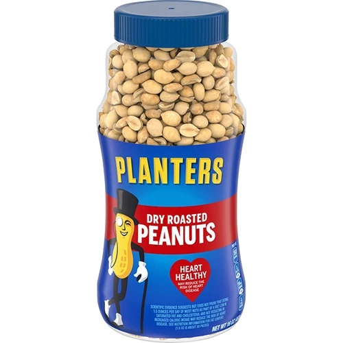 Planters Dry Roasted Peanuts - 16.0 oz Jar - Image 3