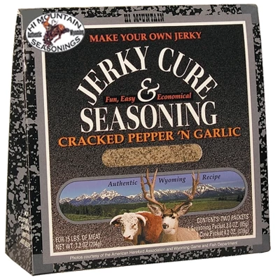Hi Mountain Seasonings Cracked Pepper 'N Garlic Blend Jerky Kit