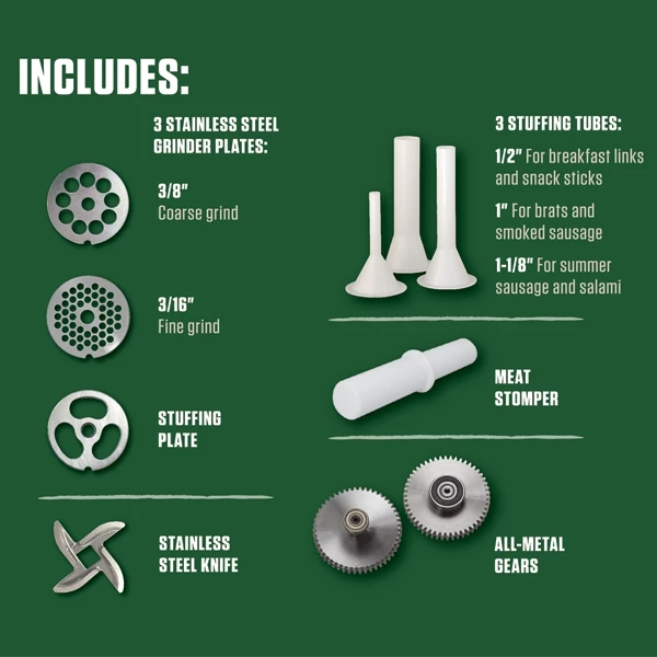 LEM #8 SS Big Bite Grinder, .50 HP - Image 4