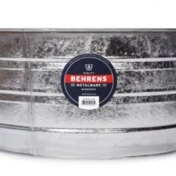 Behrens 15 Gallon Round Hot Dipped Steel Tub