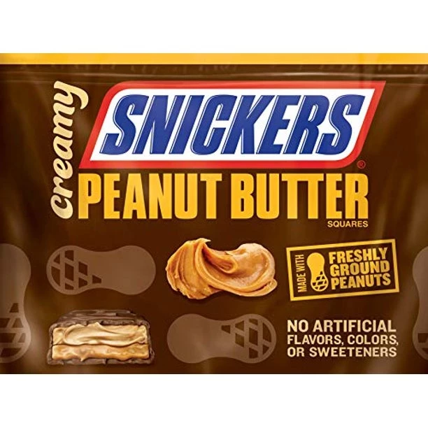 Mars Chocolate 385394 Snickers Creamy Peanut Butter Sharing Size - 2.8 Oz. - Image 2