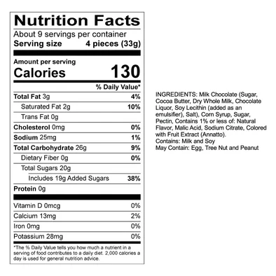 SWEETS Milk Chocolate Orange Sticks - Image 2