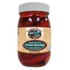 Backroad Country Pickled Smoked Polish Sausage, 8 oz