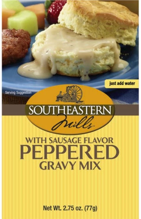 Southeastern Mills® Old Fashioned Peppered Gravy Mix - 2.75oz.