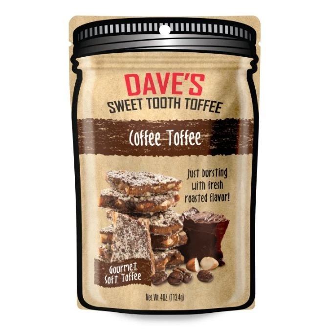Dave’s Sweet Tooth Toffee - 4 oz - Image 3