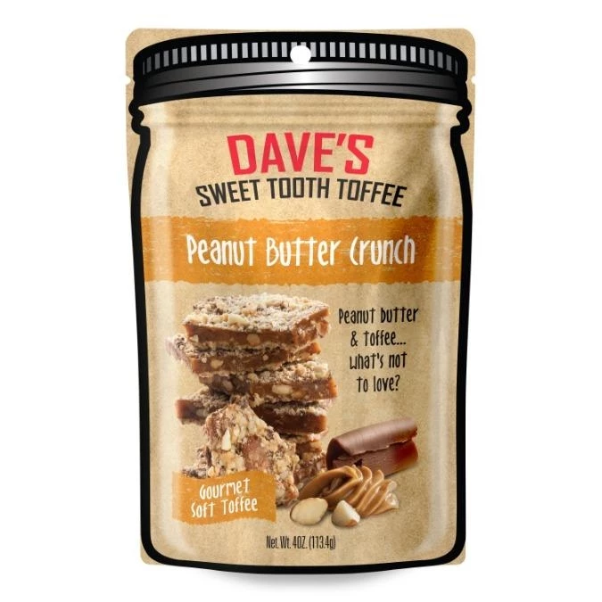 Dave’s Sweet Tooth Toffee - 4 oz - Image 4