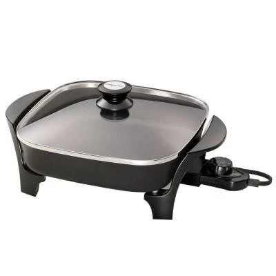 Presto 11" Electric Skillet w/glass lid