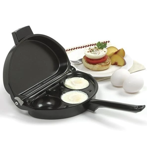 Norpro Nonstick Omelet Pan w/Poacher
