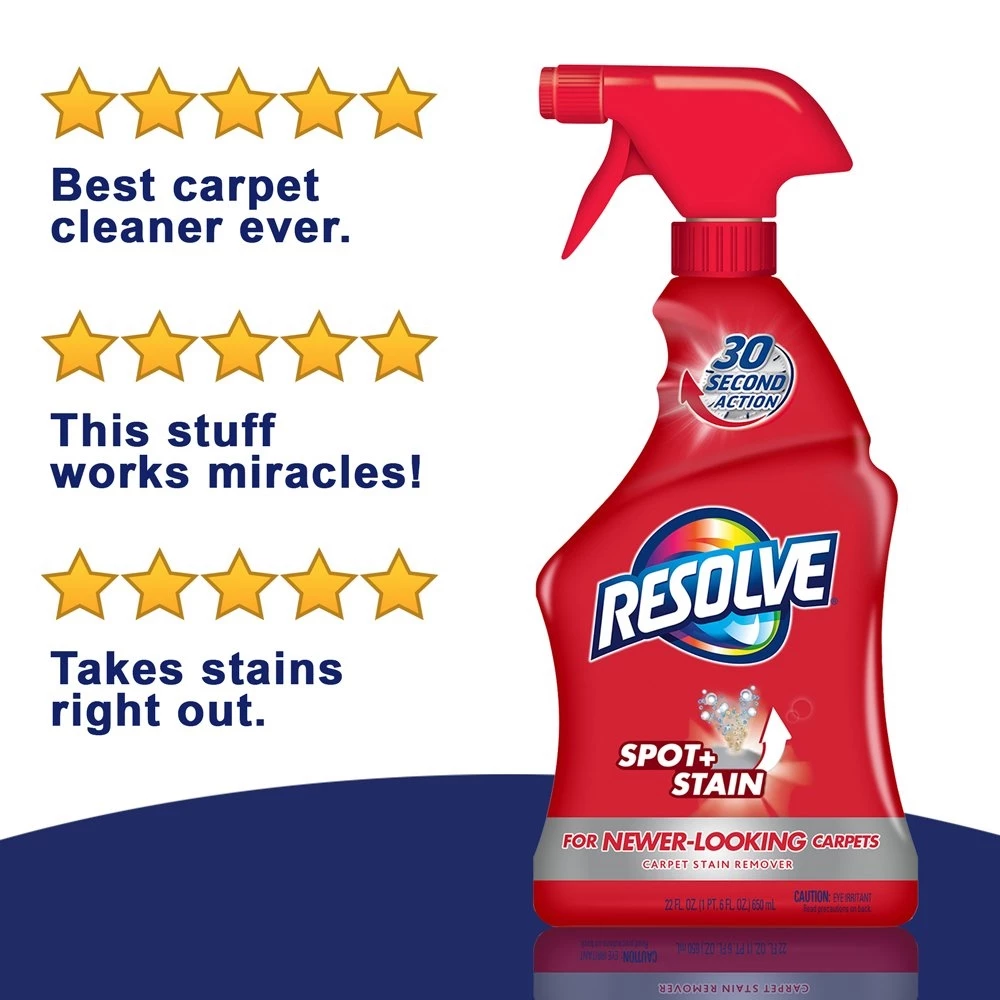 Resolve Triple Oxi Advanced Carpet Spot & Stain Remover – 22 oz - Image 5