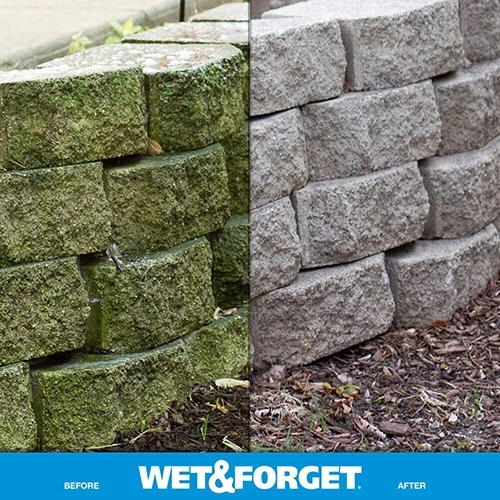 Wet & Forget 800006 Moss, Mold, Mildew and Algae Stain Remover Concentrate โ 1 Gallon - Image 5