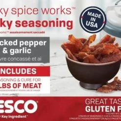 Nesco Cracked Pepper and Garlic Jerky Spice, 6 pack