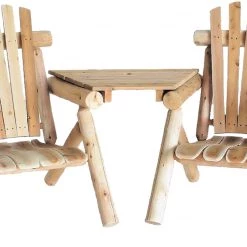 Lakeland Mills Solid Cedar Vis-A-Tete Chair