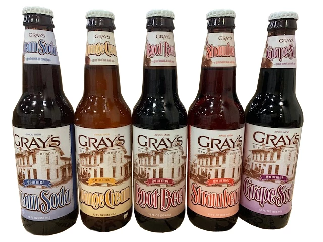 Gray's Soda - 12 oz Bottle