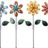 Alpine Glitter Retro Flower Pot Sticker - Assorted