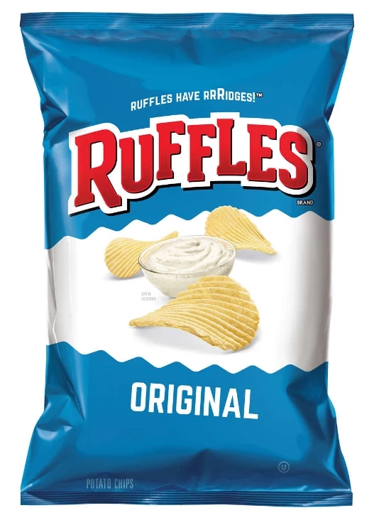 Ruffles Original Potato Chips 28oz.